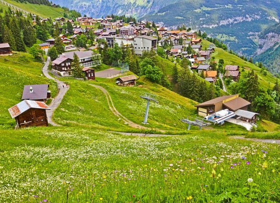 Filmreise Schweiz - Drehorte hautnah erleben - Mürren