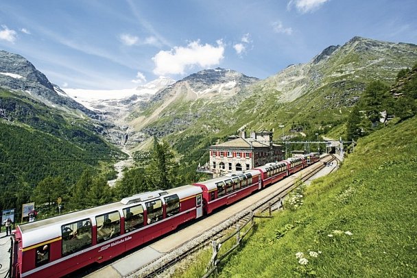 Bahnerlebnis Schweiz pur