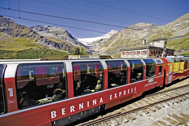 Bahnerlebnis Schweiz pur