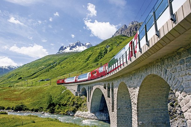 Bahnerlebnis Schweiz pur