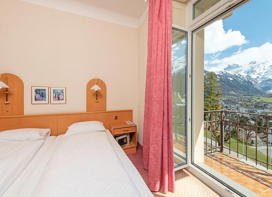 Hotel Terrace - Wohnbeispiel Doppelzimmer Haupthaus (Zimmercodierung DG1)