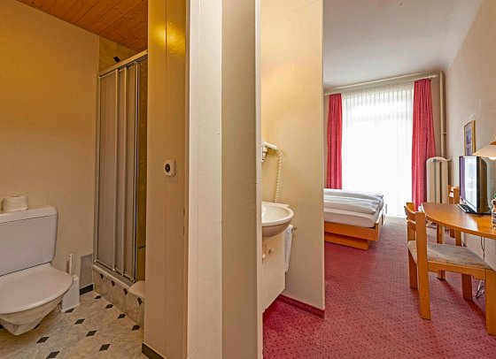 Hotel Terrace - Wohnbeispiel Doppelzimmer Haupthaus (Zimmercodierung DG1)