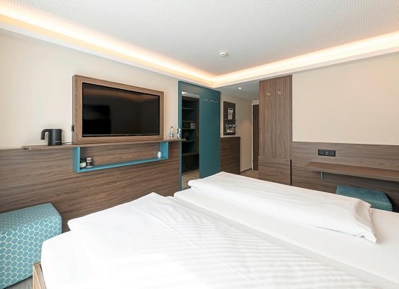 Hotel Terrace - Wohnbeispiel Doppelzimmer Residence (Zimmercodierung DF1)