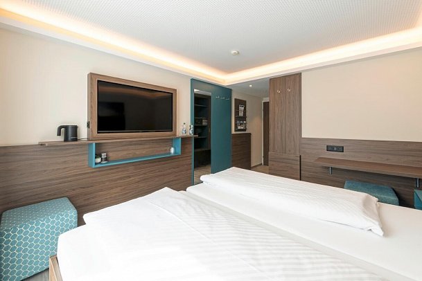 Hotel Terrace - Wohnbeispiel Doppelzimmer Residence (Zimmercodierung DF1)