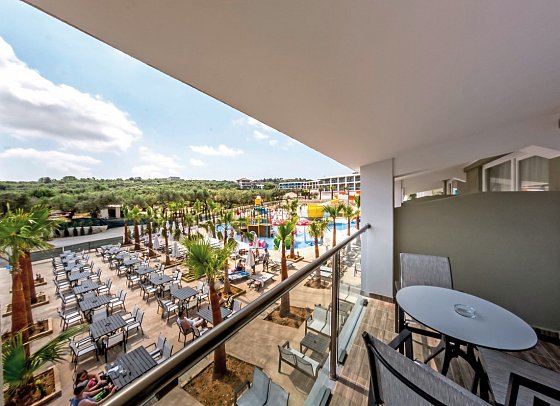Caretta Paradise - Beispiel Balkon (Zimmercodierung AB1)
