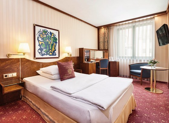 Best Western Premier Grand Hotel Russischer Hof - Wohnbeispiel Einzelzimmer Komfort (Zimmercodierung DF1)