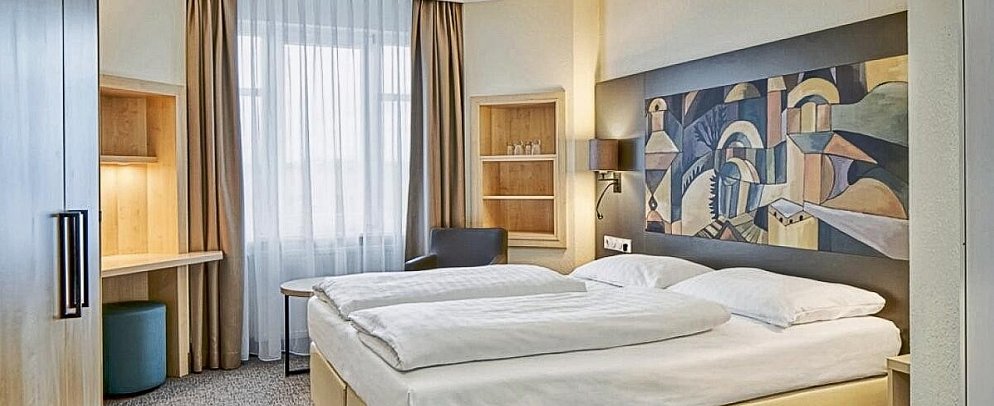 Hotel Kaiserin Augusta Weimar - Wohnbeispiel Doppelzimmer Classic (Zimmercodierungen DB1 & EB1)
