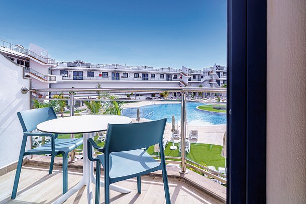 Cordial Marina Blanca - Wohnbeispiel Appartement 1 Schlafzimmer (Zimmercodierung AB1)