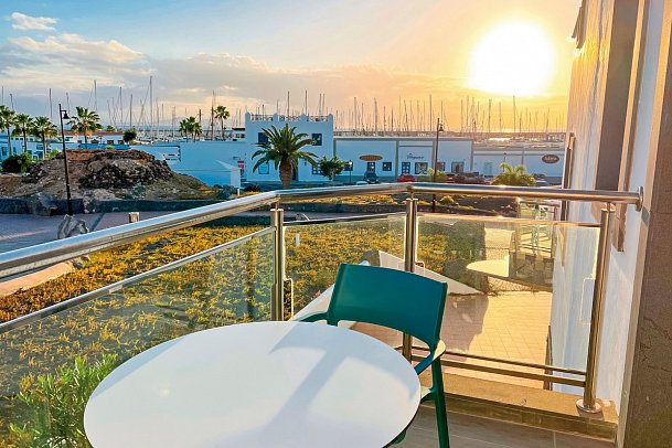 Cordial Marina Blanca - Wohnbeispiel Appartement 1 Schlafzimmer (Zimmercodierung AB1)