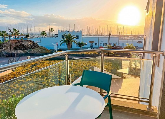 Cordial Marina Blanca - Wohnbeispiel Appartement 1 Schlafzimmer (Zimmercodierung AB1)