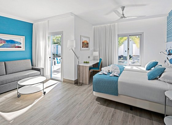 Elba Lanzarote Premium Suites - Wohnbeispiel Juniorsuite Premium (Zimmercodierungen JM1 & JM2)