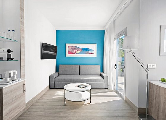 Elba Lanzarote Premium Suites - Wohnbeispiel Juniorsuite Premium (Zimmercodierungen JM1 & JM2)