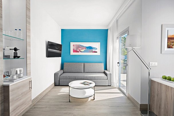 Elba Lanzarote Premium Suites - Wohnbeispiel Juniorsuite Premium (Zimmercodierungen JM1 & JM2)