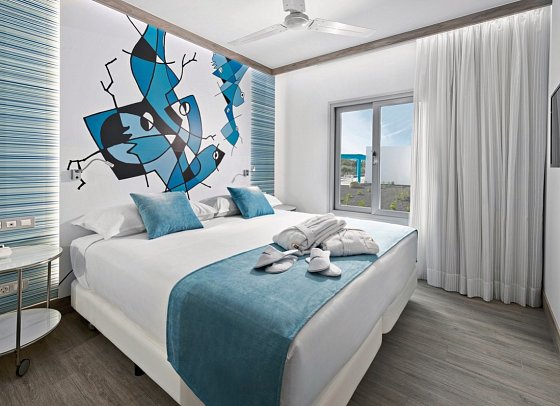 Elba Lanzarote Premium Suites - Wohnbeispiel Suite (Zimmercodierungen WM1 & WM2)