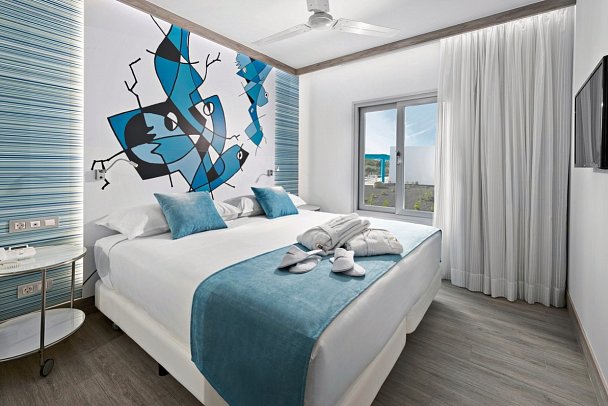 Elba Lanzarote Premium Suites - Wohnbeispiel Suite (Zimmercodierungen WM1 & WM2)