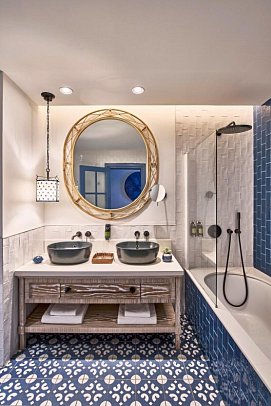 Seaside Los Jameos - Wohnbeispiel Juniorsuite (Bad) (Zimmercodierungen JBD & JCD)