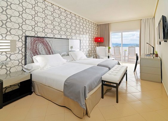 H10 Timanfaya Palace - Wohnbeispiel Doppelzimmer Meerblick (Zimmercodierung DBM)