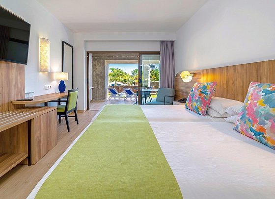 Costa Calero Thalasso & Spa - Wohnbeispiel Doppelzimmer Superior Gartenblick (Zimmercodierungen DSG & DS3)