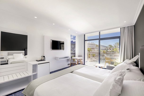 Mirador Papagayo by LIVVO - Wohnbeispiel Doppelzimmer Poolblick (Zimmercodierung DBP)