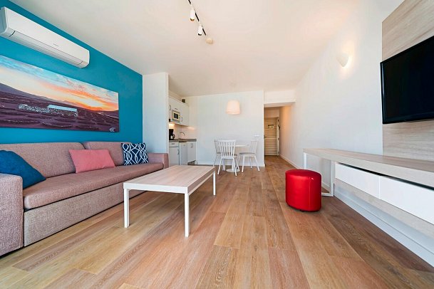 Floresta - Wohnbeispiel Appartement 1 Schlafzimmer Poolblick (Zimmercodierungen ABP, AB2 & AB4)