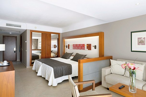 Hipotels Natura Palace - Wohnbeispiel Doppelzimmer Premium Meerblick (Zimmercodierung DMM)