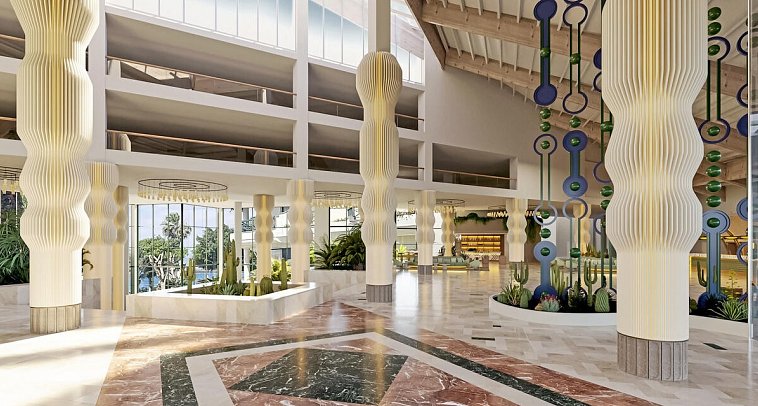 Hipotels Natura Palace - Modellbild Lobby