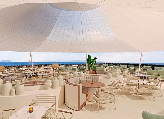 Hipotels Natura Palace - Modellbild Poolbar