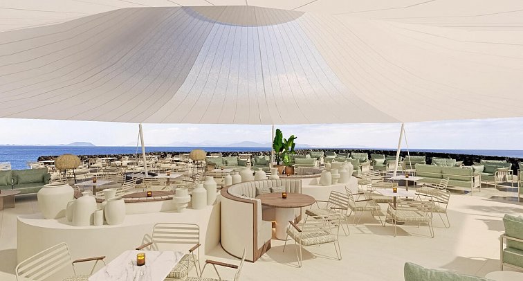 Hipotels Natura Palace - Modellbild Poolbar