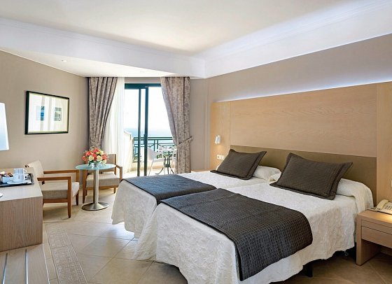 Hipotels Natura Palace - Wohnbeispiel Doppelzimmer (Zimmercodierungen DGN & D1N)