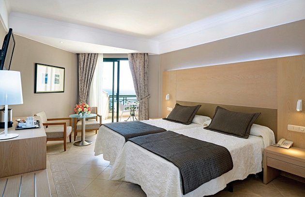 Hipotels Natura Palace - Wohnbeispiel Doppelzimmer (Zimmercodierungen DGN & D1N)