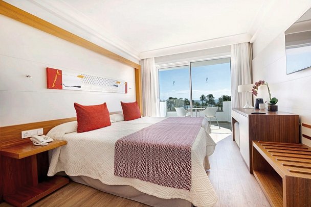 Hipotels La Geria - Wohnbeispiel Doppelzimmer Meerblick (Zimmercodierung DBM)