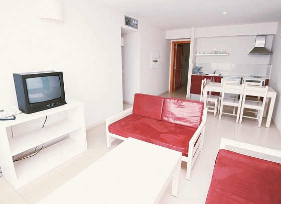 Costa Mar - Wohnbeispiel Appartement 1 Schlafzimmer (Zimmercodierung AB1/AC1)