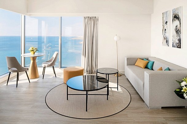 Arrecife Gran Hotel & Spa - Wohnbeispiel Suite Meerblick (Zimmercodierungen WBM, WHM, W1M & WDM)