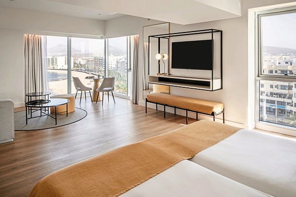 Arrecife Gran Hotel & Spa - Wohnbeispiel Suite Meerblick (Zimmercodierungen WBM, WHM, W1M & WDM)