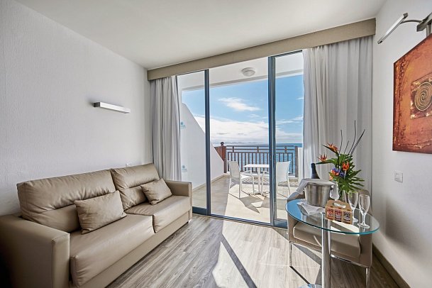 Sandos Papagayo - Wohnbeispiel Doppelzimmer Superior Meerblick Royal Elite (Zimmercodierungen DXM & DX2)