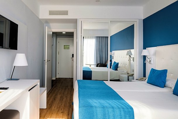 Alexandre Grand Teguise Playa - Wohnbeispiel Doppelzimmer Meerblick 1.-3. Etage (Zimmercodierung DBM)