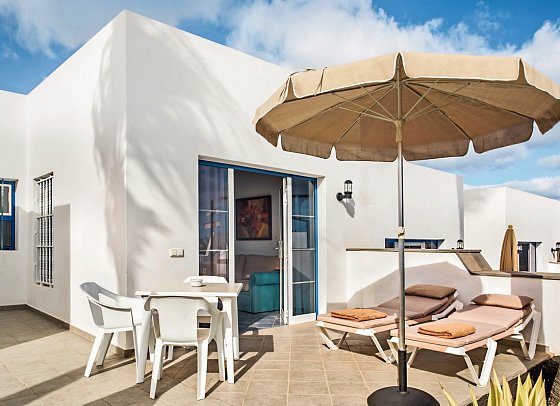 Nautilus Lanzarote - Wohnbeispiel Appartement 1 Schlafzimmer (Zimmercodierungen AB1 & AX1)