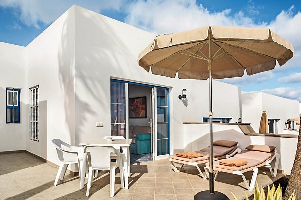 Nautilus Lanzarote - Wohnbeispiel Appartement 1 Schlafzimmer (Zimmercodierungen AB1 & AX1)