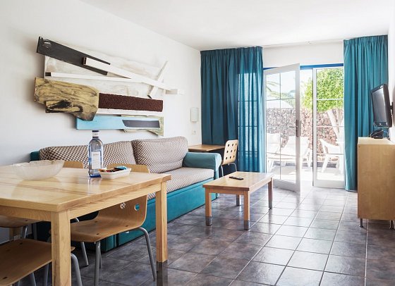 Nautilus Lanzarote - Wohnbeispiel Appartement 2 Schlafzimmer (Zimmercodierungen OB1, OX1 & OS1)