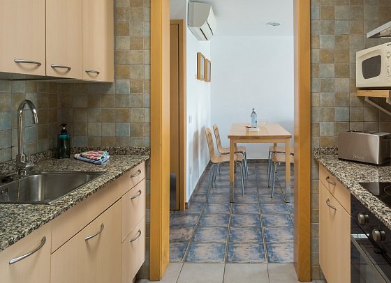 Nautilus Lanzarote - Wohnbeispiel Appartement 2 Schlafzimmer (Zimmercodierungen OB1, OX1 & OS1)