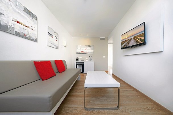 Sentido Aequora Lanzarote Suites - Wohnbeispiel Junior Suite (Zimmercodierungen JB1 & JBA)