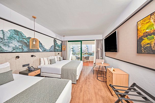 Grand Hyatt Lanzarote Playa Dorada Resort - Wohnbeispiel Doppelzimmer (Zimmercodierungen DB2, D2P & D2N)