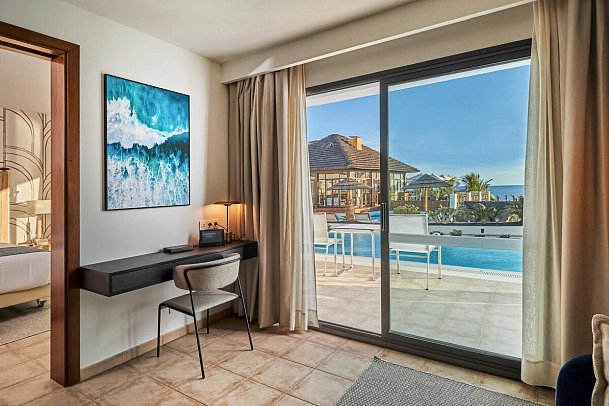 Secrets Lanzarote Resort & Spa - Wohnbeispiel Suite Swim up Preffered Club (Zimmercodierung WLQ)