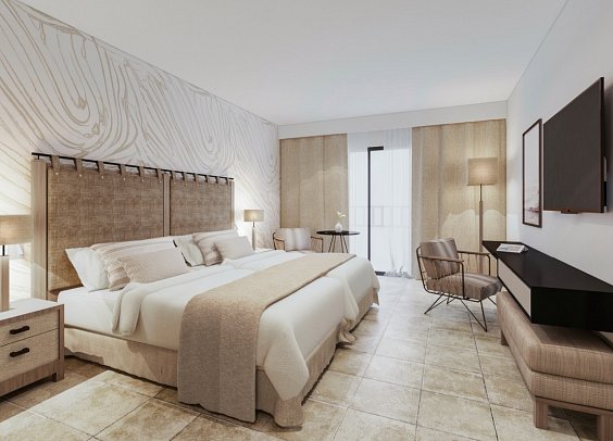 Secrets Lanzarote Resort & Spa - Wohnbeispiel Doppelzimmer Standard Meerblick (Zimmercodierungen DGM & DHM)