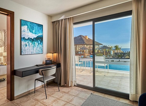 Secrets Lanzarote Resort & Spa - Wohnbeispiel Suite Swim up Preffered Club (Zimmercodierung WLQ)