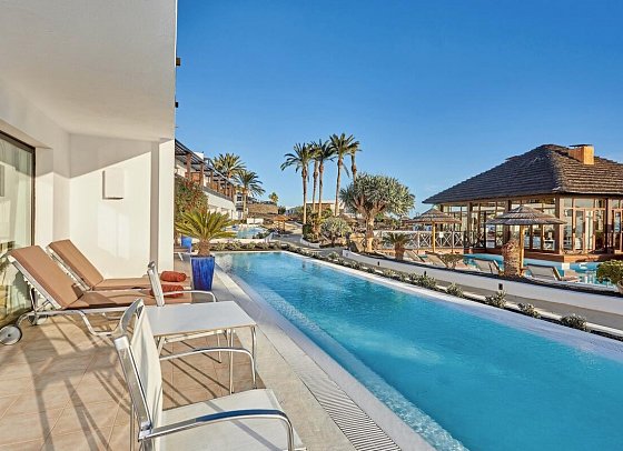 Secrets Lanzarote Resort & Spa - Wohnbeispiel Suite Swim up Preffered Club (Zimmercodierung WLQ)