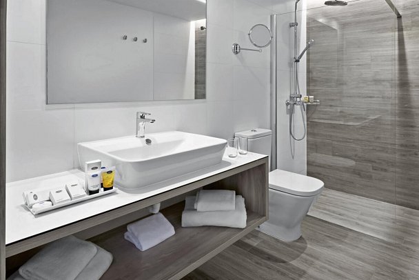 Elba Lanzarote Royal Village Resort - Wohnbeispiel Bad (Zimmercodierungen JB1, JC1, JF1, JC2, JV1, WF1 & WO1)