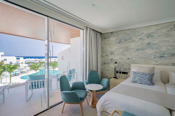 Lava Beach - Wohnbeispiel Doppelzimmer Standard Meerblick (Zimmercodierungen DGM & D1M)