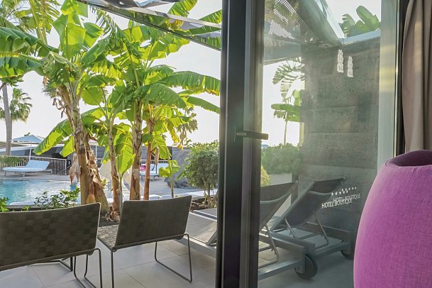 La Isla y el Mar Hotel Boutique - Wohnbeispiel Junior Pool Suite (Zimmercodierung JBP)