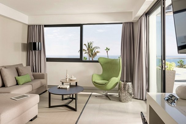 La Isla y el Mar Hotel Boutique - Wohnbeispiel Suite Deluxe Meerblick (Zimmercodierung WDM)